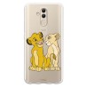 Funda Oficial Disney Simba y Nala transparente para Huawei Mate 20 Lite - El Rey León