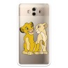 Funda Oficial Disney Simba y Nala transparente para Huawei Mate 10 - El Rey León