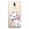 Funda Oficial Disney Marie Silueta transparente para Huawei Mate 10 Lite - Los Aristogatos