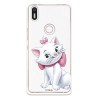 Funda Oficial Disney Marie Silueta transparente para Bq Aquaris X5 Plus - Los Aristogatos