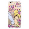 Funda Oficial Disney Campanilla Flores Transparente para iPhone 6S Plus - Peter Pan