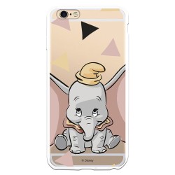 Funda Oficial Disney Dumbo silueta transparente para iPhone 6S Plus