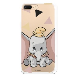 Funda Oficial Disney Dumbo silueta transparente para iPhone 7 Plus