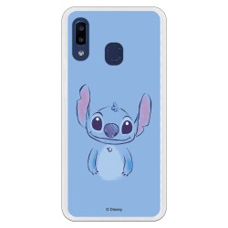 Funda Oficial Lilo & Stitch Azul para Samsung Galaxy A20e