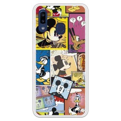 Funda Oficial Disney Mickey Comic para Samsung Galaxy A20e