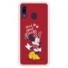 Funda Oficial Disney Minnie Mad about Minnie para Samsung Galaxy A20e