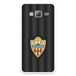 Funda Oficial UD Almería fondo negro para Samsung Galaxy J3 2016