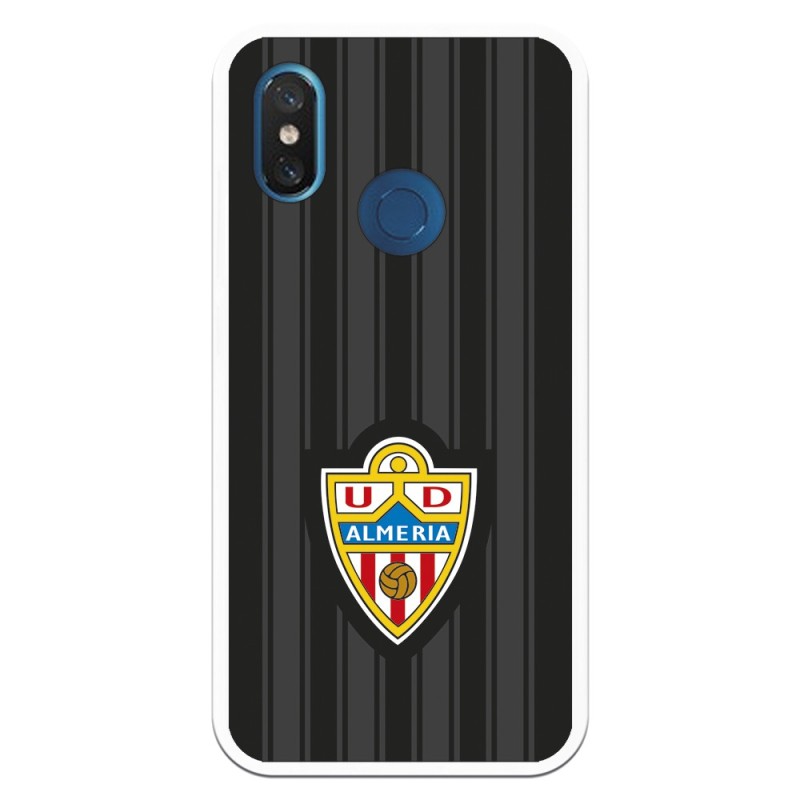 Funda Oficial UD Almería fondo negro para Xiaomi Mi 8