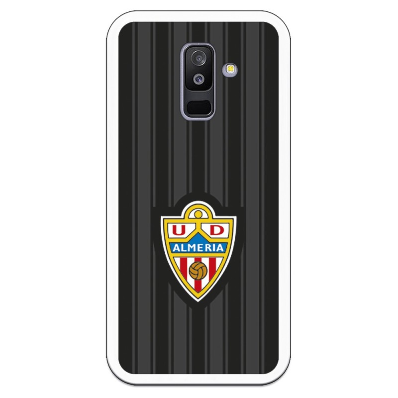 Funda Oficial UD Almería fondo negro para Samsung Galaxy A6 Plus 2018