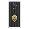 Funda Oficial UD Almería fondo negro para Samsung Galaxy A6 Plus 2018