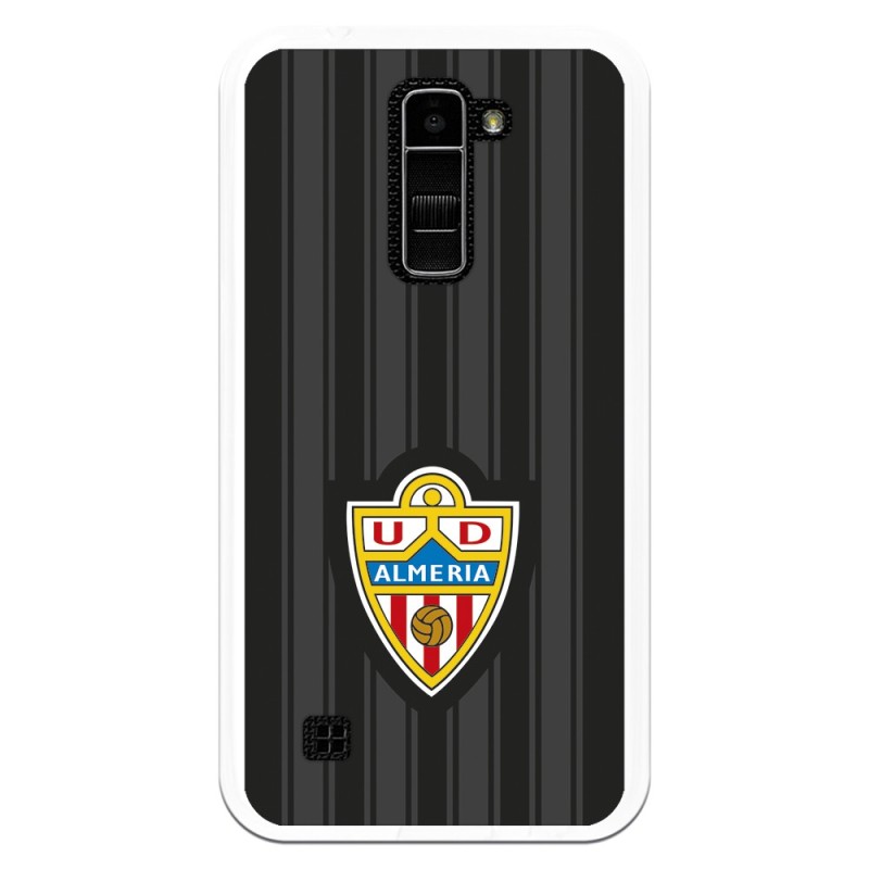 Funda Oficial UD Almería fondo negro para LG K10 4G