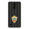 Funda Oficial UD Almería fondo negro para LG K10 4G