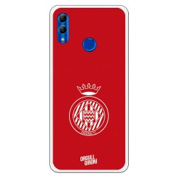 Funda Oficial Girona FC Escudo Equi roja para Honor 10 Lite