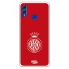 Funda Oficial Girona FC Escudo Equi roja para Honor 10 Lite