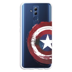 Funda Oficial Escudo Capitan America para Huawei Mate 20 Lite