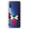 Funda para Xiaomi Mi 9 Oficial de Disney Mickey y Minnie Beso - Clásicos Disney