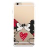 Funda para iPhone 6S Plus Oficial de Disney Mickey y Minnie Beso - Clásicos Disney