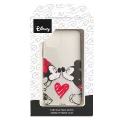 Funda para iPhone 4S Oficial de Disney Mickey y Minnie Beso - Clásicos Disney