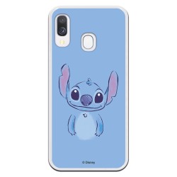 Funda Oficial Lilo & Stitch Azul para Samsung Galaxy A40