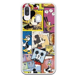 Funda Oficial Disney Mickey Comic para Samsung Galaxy A40