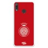 Funda Oficial Girona FC Escudo Equi roja para Huawei Y9 2019