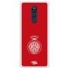 Funda Oficial Girona FC Escudo Equi roja para Sony Xperia XZ4