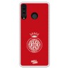 Funda Oficial Girona FC Escudo Equi roja para Huawei P30 Lite