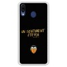 Funda Oficial Valencia Un sentiment para Samsung Galaxy M20