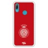 Funda Oficial Girona FC Escudo Equi roja para Huawei Y7 2019