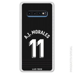 Funda Oficial Levante Unión Deportiva A.J.Morales 2a Equipación SS18 para Samsung Galaxy S10 Plus