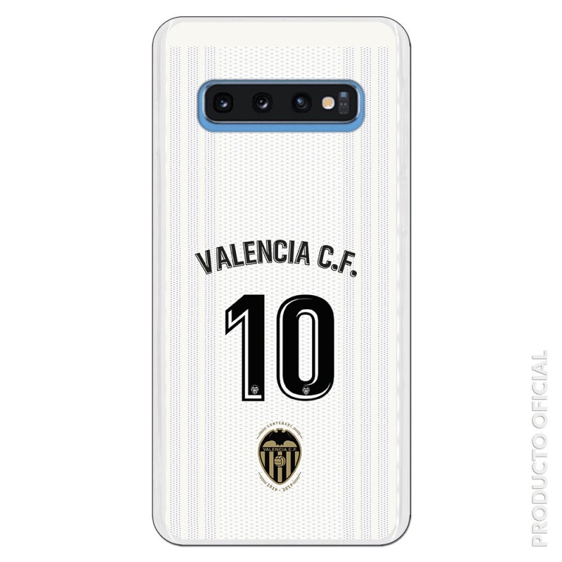 Funda Oficial Valencia 10 1a Equipación para Samsung Galaxy S10