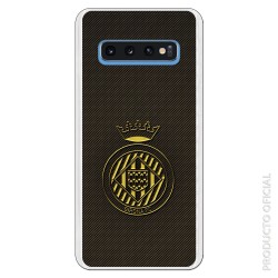 Funda Oficial Girona FC Escudo Oro para Samsung Galaxy S10