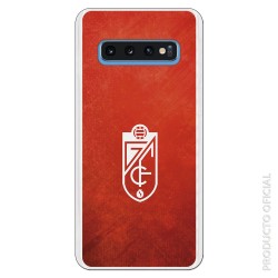 Funda Oficial Granada Textura Roja Escudo Blanco SS18 para Samsung Galaxy S10