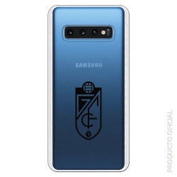 Funda Oficial Granada Escudo Negro Transparente SS18 para Samsung Galaxy S10