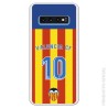 Funda Oficial Valencia Camiseta Segunda Equipación valencia C.F. para Samsung Galaxy S10