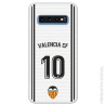 Funda Oficial Valencia Camiseta Primera Equipación valencia C.F. para Samsung Galaxy S10