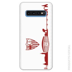 Funda Oficial Sevilla skyline rojo para Samsung Galaxy S10