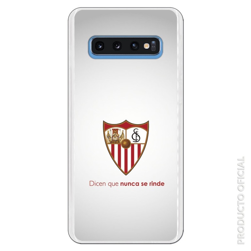 Funda Oficial Sevilla sobre fondo retro para Samsung Galaxy S10