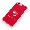 Funda Oficial Sevilla monocromo fondo rojo para Samsung Galaxy S10