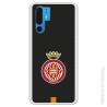 Funda Oficial Girona FC Escudo Equi negra para Huawei P30 Pro