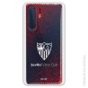 Funda Oficial Sevilla Escudo blanco semitono rojo Transparente  para Huawei P30