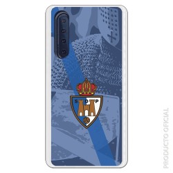 Funda Oficial Escudo S.D. Ponferradina banda diagonal azul fondo escudero para Huawei P30