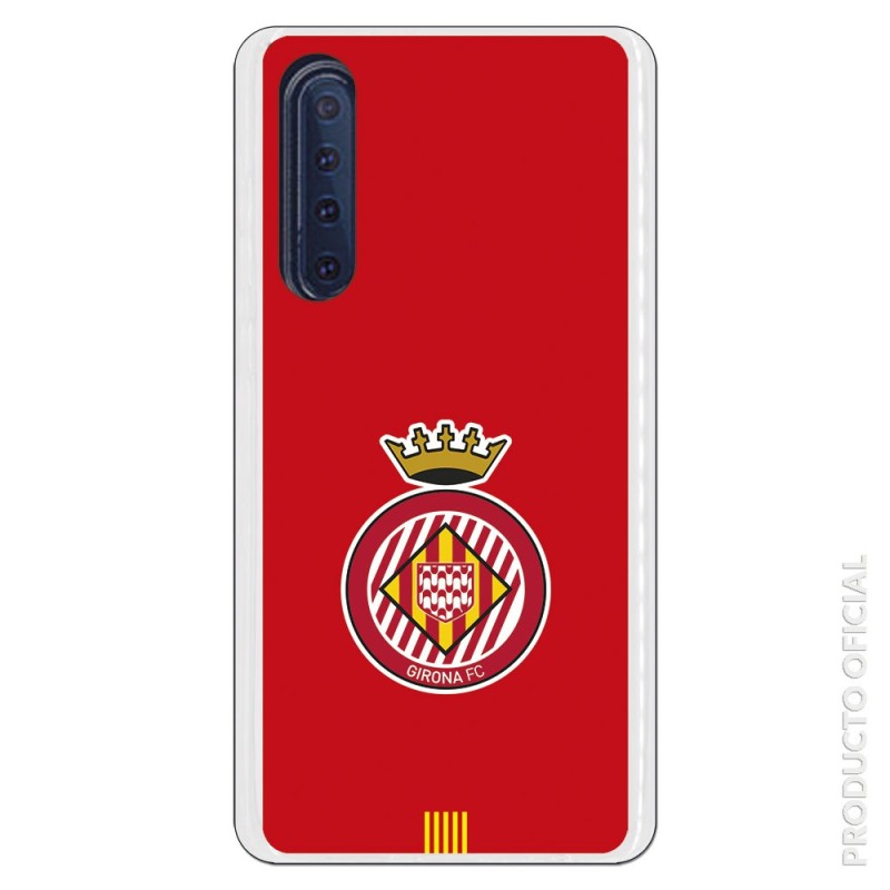 Funda Oficial Girona FC Escudo Equi roja para Huawei P30