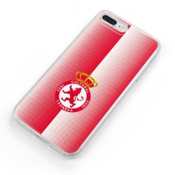 Funda Oficial Cultural y Deportiva Leonesa Escudo Trama bicolor para Huawei P30