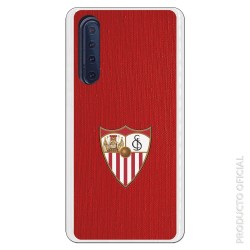 Funda Oficial Sevilla escudo color fondo rojo para Huawei P30