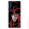 Funda Oficial Sevilla escudo blanco fondo escudo para Huawei P30