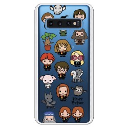 Funda Harry Potter Icons characters para Samsung Galaxy S10