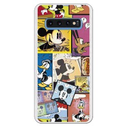 Funda Disney Mickey Comic para Samsung Galaxy S10