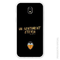 Funda Oficial Valencia Un sentiment SS18-19 Samsung Galaxy J5 2017 Europeo