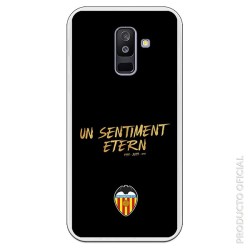 Funda Oficial Valencia Un sentiment SS18-19 Samsung Galaxy A6 Plus